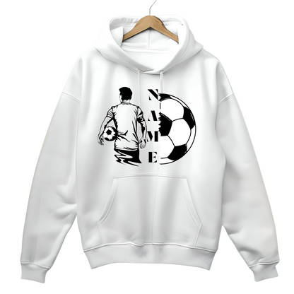 Personalized Soccer Unisex Hoodie for kids and Adults