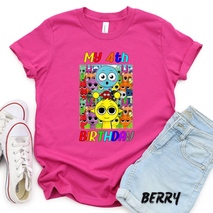 Custom Birthday Shirt Unisex for Kids and Adults