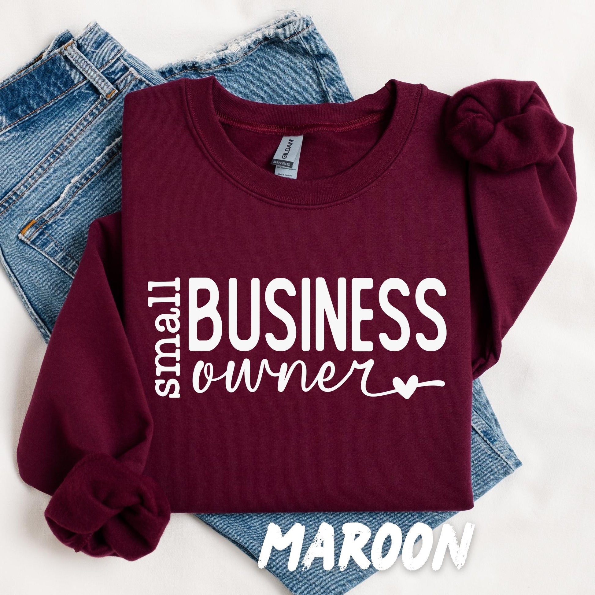 Entrepreneur T-Shirt, Small Business Owner Gift, Boutique Owner Crewneck, Girl Boss Tee, Mompreneur Shirt, CEO Gift