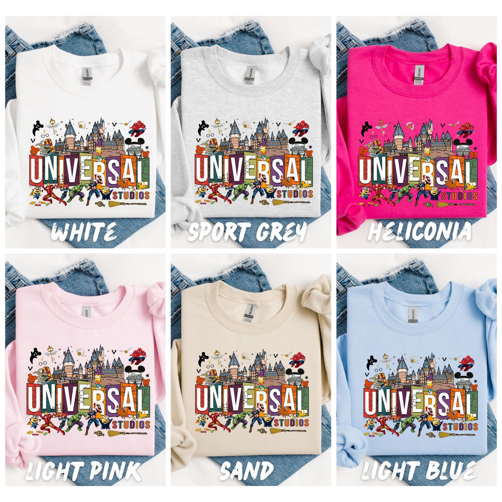 Custom Universal Studios Shirt - Tee - Matching Family Vacation Tee - 2026 T-Shirt