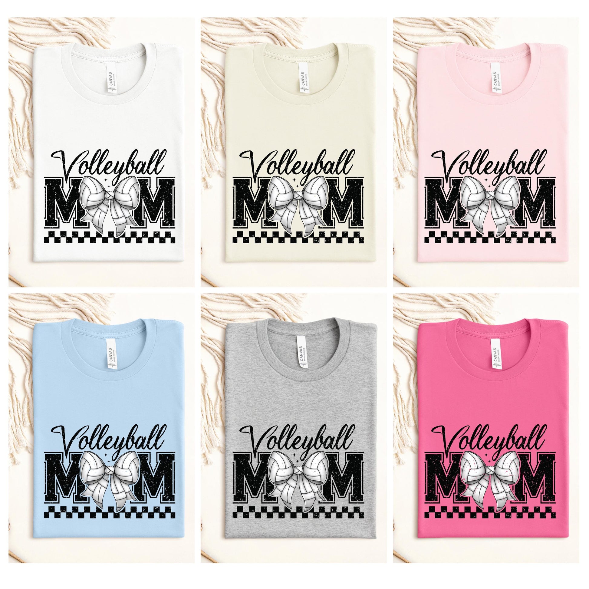 Volleyball Mom Sweatshirt Personalized Coquette Volleyball Sweatshirt with Name on Sleeve Sports Mom Shirt Sport Lover Gift