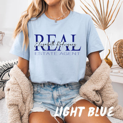 Personalized Realtor Shirt, Custom Realtor Sweatshirt, Real Estate Agent Gift, Realtor Closing Gift, Custom Name Shirt, Broker Sweatshirt