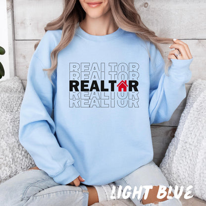 Realtor Sweatshirt | Unisex Real Estate Agent Sweatshirt | Realtor Crewneck | Realtor Gift | Realtor Life Shirt | Real Estate Closing Gift