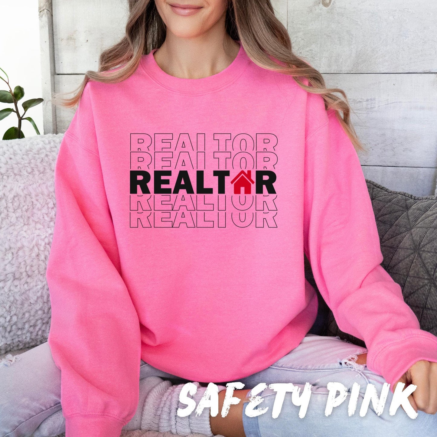 Realtor Sweatshirt | Unisex Real Estate Agent Sweatshirt | Realtor Crewneck | Realtor Gift | Realtor Life Shirt | Real Estate Closing Gift