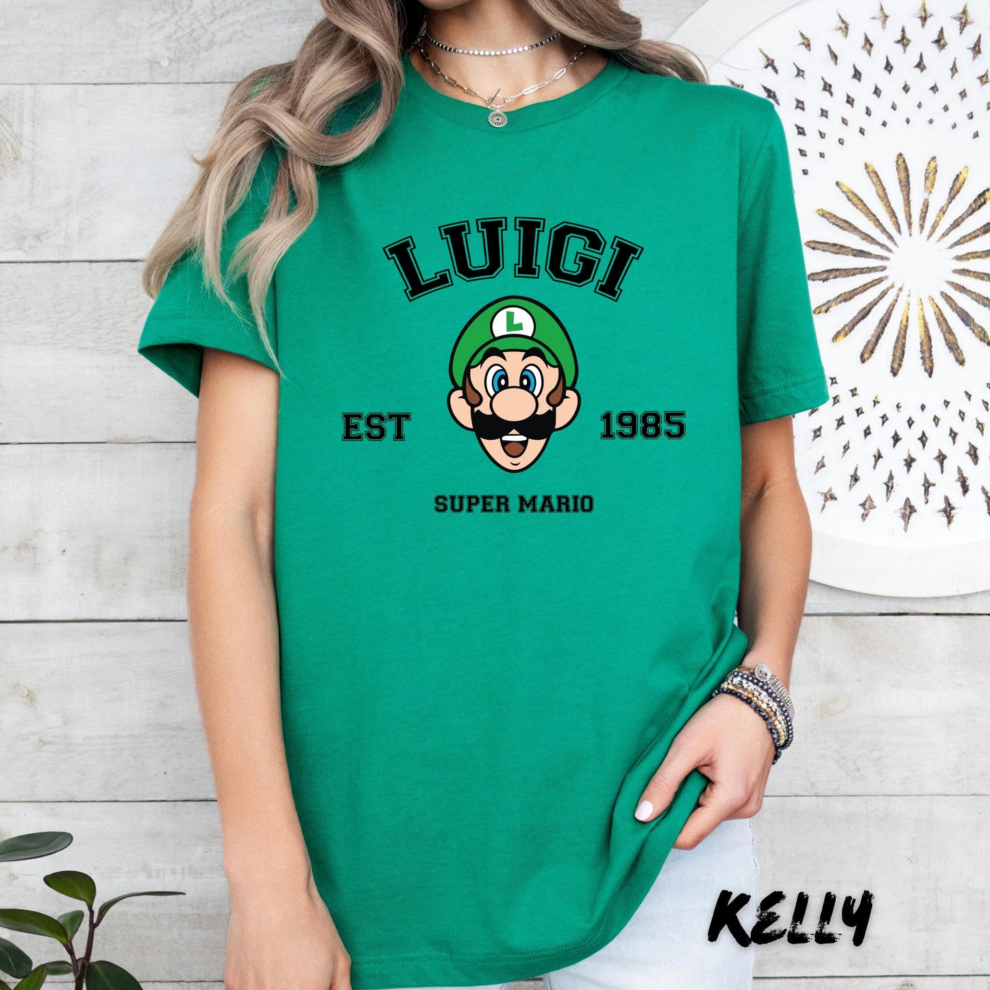 Super Mario T-Shirt - Super Mario Matching Shirt, Retro Gamer Tee, Super Mario EST Shirt, Mario and Friends Shirts, Mario Bros Fan Shirt