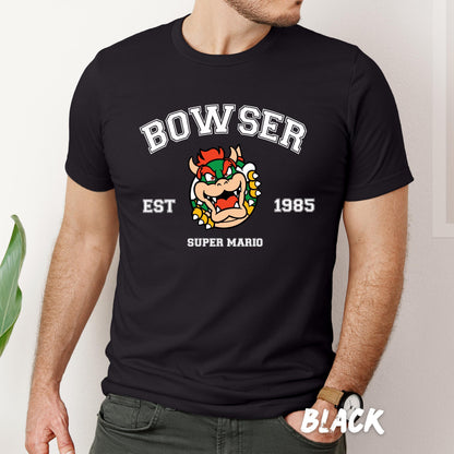 Super Mario T-Shirt - Super Mario Matching Shirt, Retro Gamer Tee, Super Mario EST Shirt, Mario and Friends Shirts, Mario Bros Fan Shirt