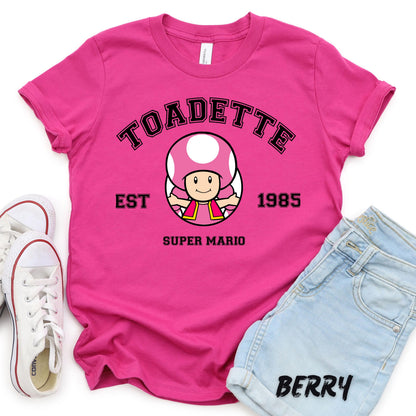 Super Mario T-Shirt - Super Mario Matching Shirt, Retro Gamer Tee, Super Mario EST Shirt, Mario and Friends Shirts, Mario Bros Fan Shirt