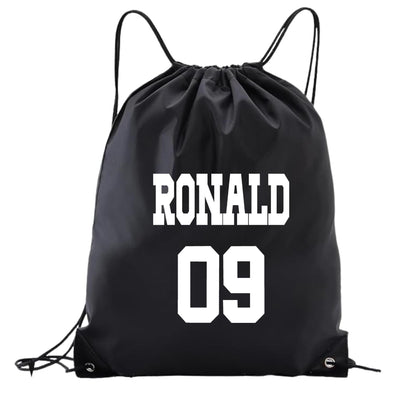 Personalized Soccer Backpack – Custom Sports Drawstring Backpack - Gym Bag for Athletes - Soccer Fan Gift