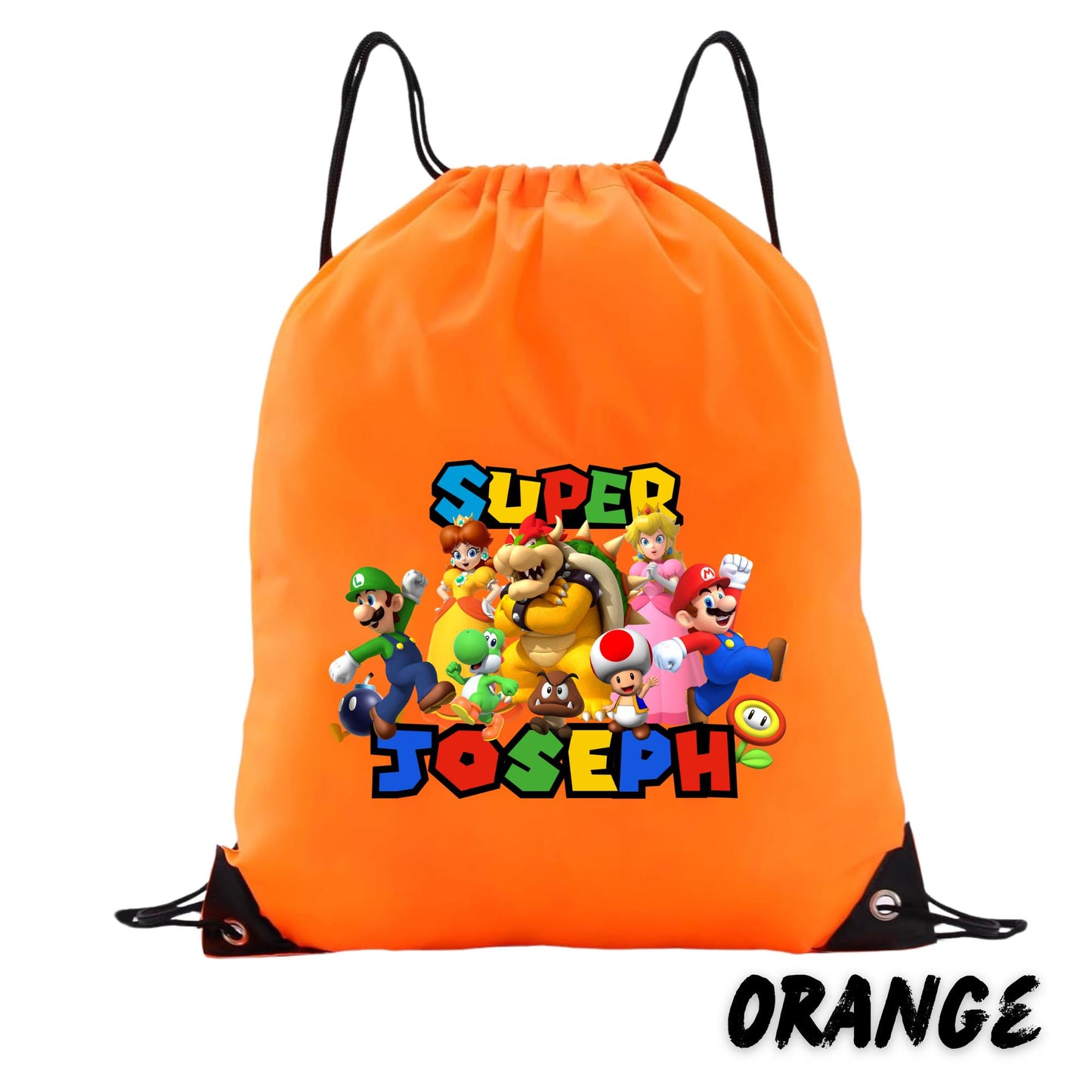 Custom *Mario*Backpack - Birthday Party Favor Bag