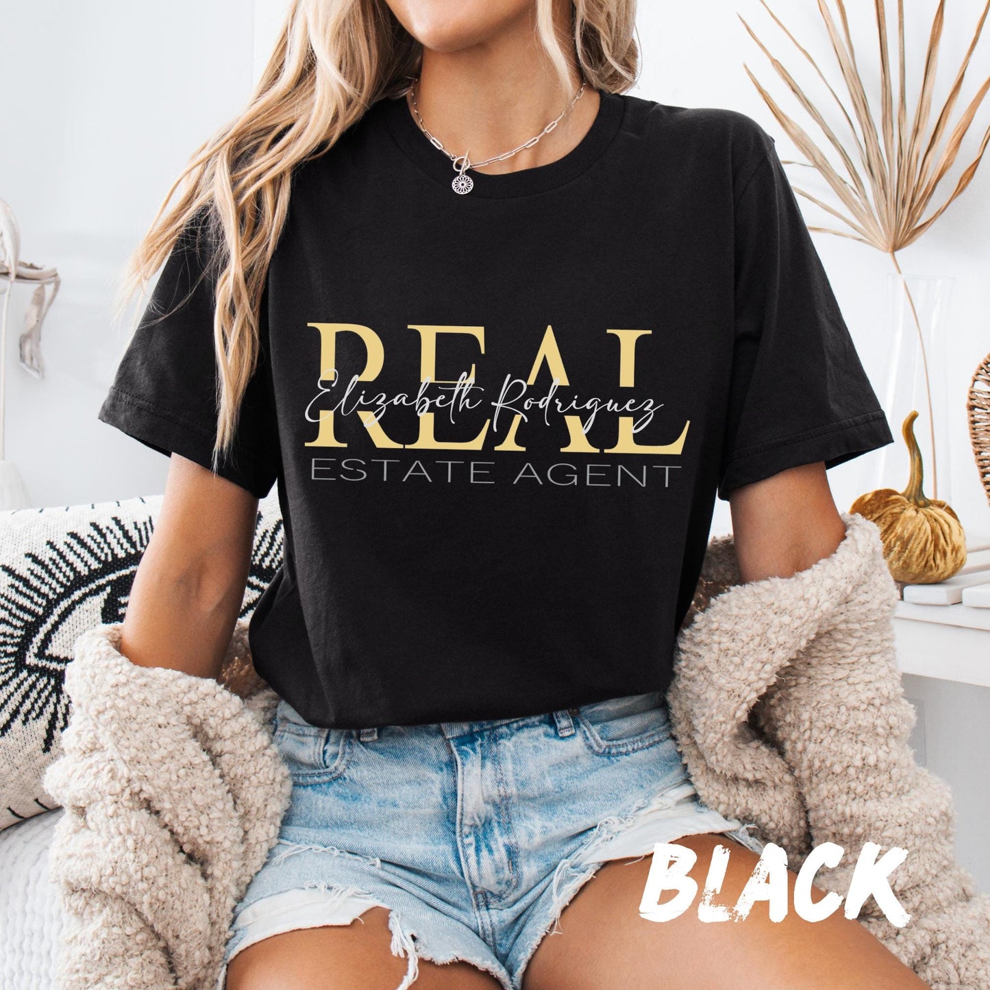 Personalized Realtor Shirt, Custom Realtor Sweatshirt, Real Estate Agent Gift, Realtor Closing Gift, Custom Name Shirt, Broker Sweatshirt