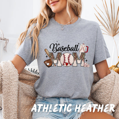 Personalized Baseball Mom Sweatshirt - Custom Name Sleeve - Softball Mom Shirt - Sports Mom Gift - Game Day Sweatshirt - Custom Team Shirt