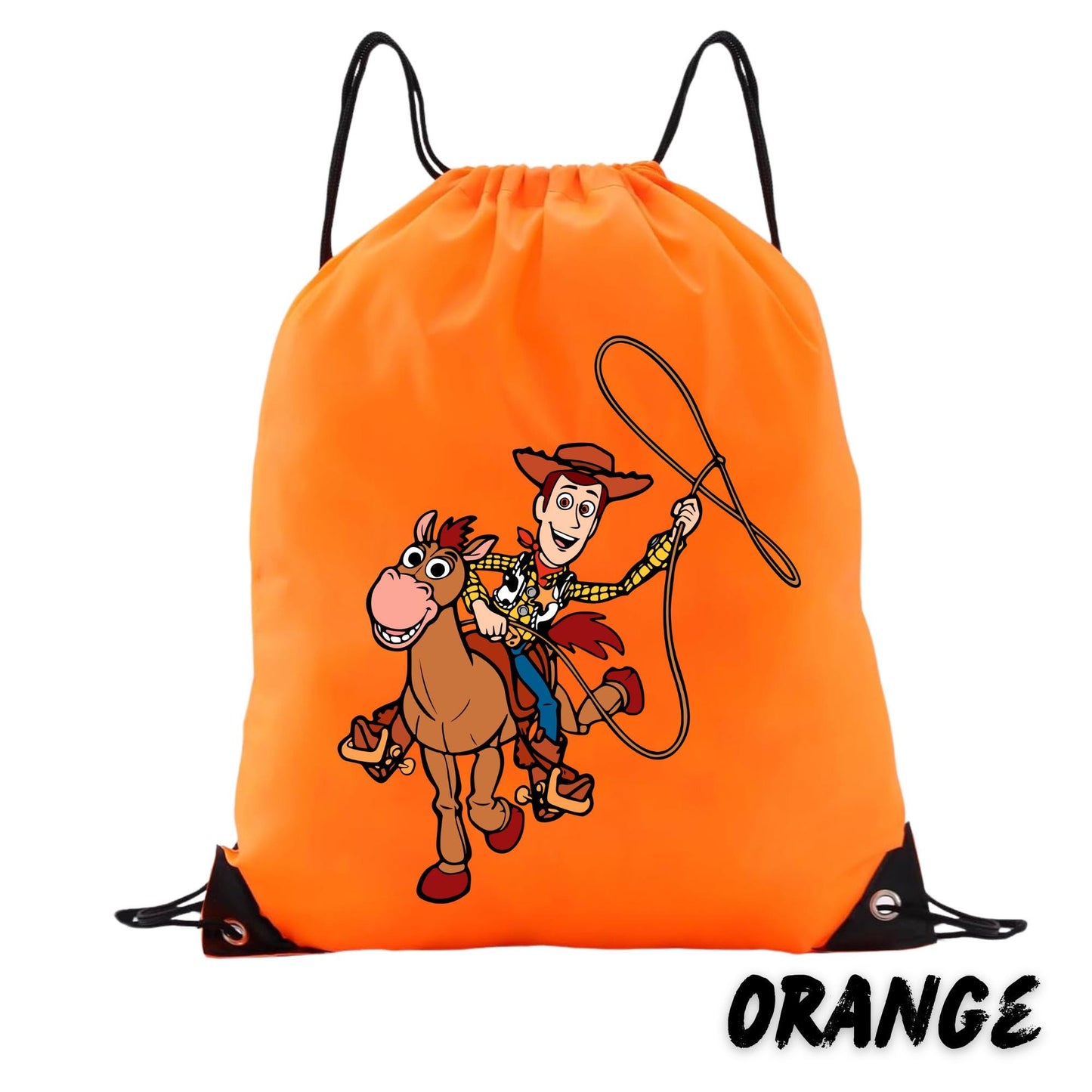 Toy Story Backpack – Woody, Buzz, Jessie, Bo Peep & Bullseye Drawstring Backpack | Disney Travel 2026 | Disney Trip Bag