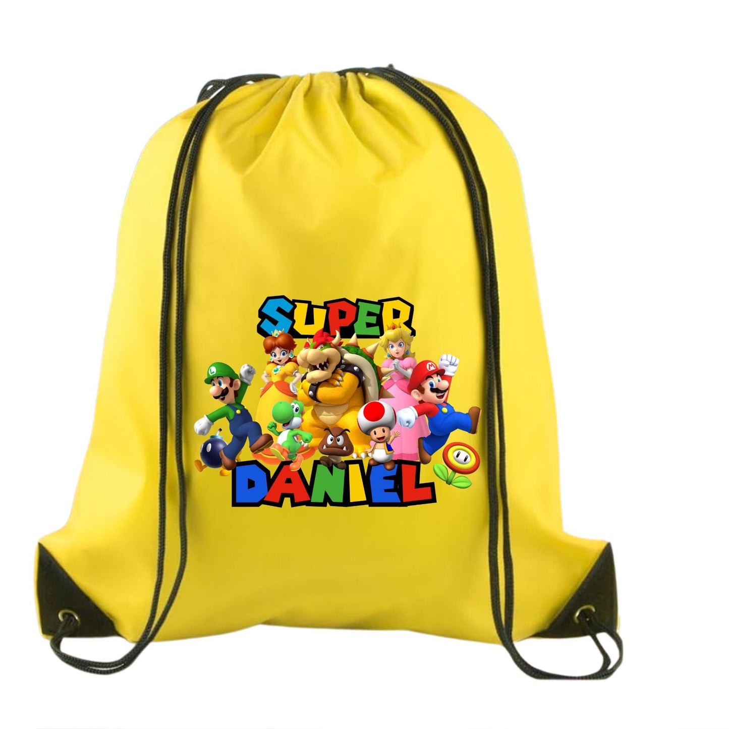 Custom *Mario*Backpack - Birthday Party Favor Bag