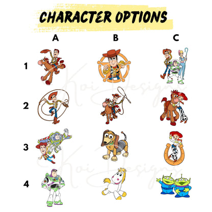 Toy Story Backpack – Woody, Buzz, Jessie, Bo Peep & Bullseye Drawstring Backpack | Disney Travel 2026 | Disney Trip Bag