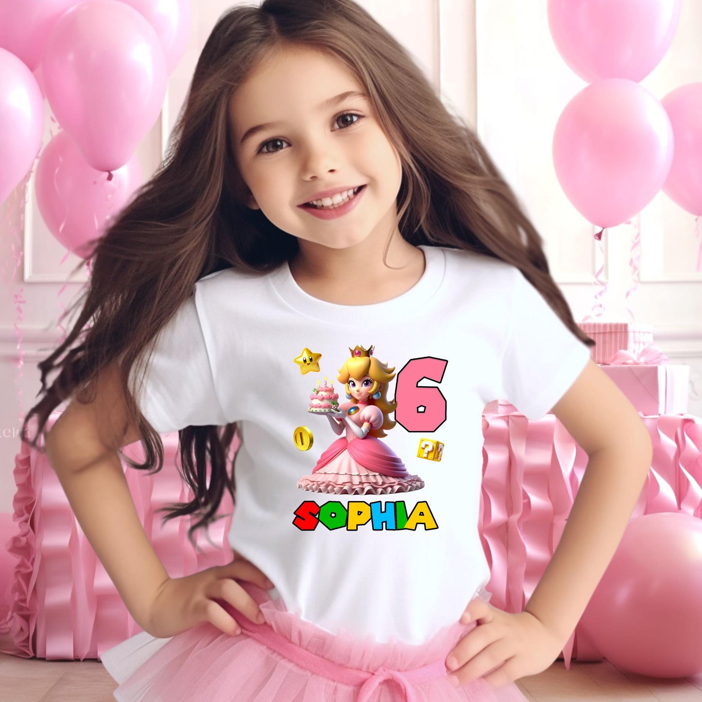 Custom Super Mario Birthday Shirts Personalized Super Mario Family Birthday Shirt, Mario Birthday Shirt, Super Mario Birthday Party Gift