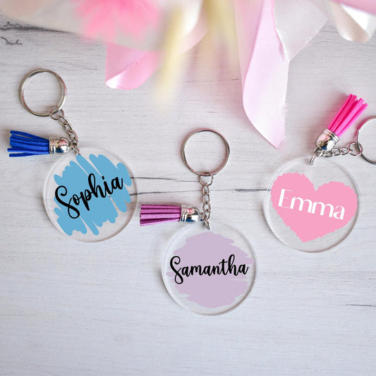 Personalized Acrylic Key chains, Custom Acrylic Keychains