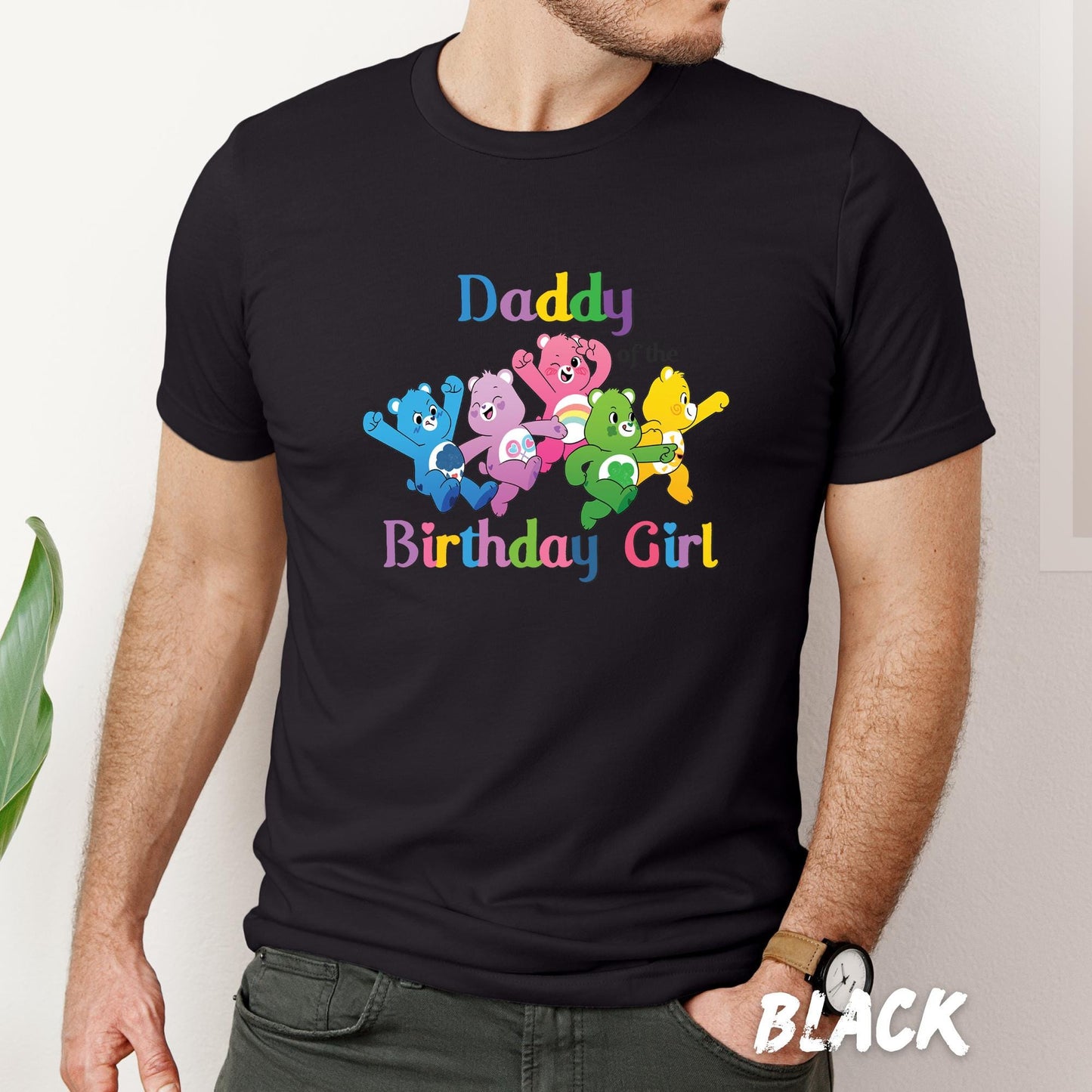 Care Bears Birthday Shirt Personalized – Custom Care Bears Birthday Girl Tee – Matching Family Birthday Crew Shirts – Care Bears Gift