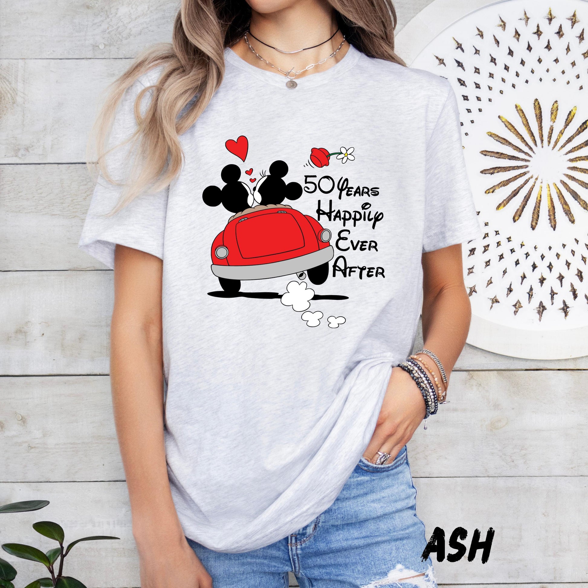 Custom Magic Anniversary Shirts – Happily Ever After T-Shirts – Personalized Magic Anniversary Tees – Magic Anniversary Gift