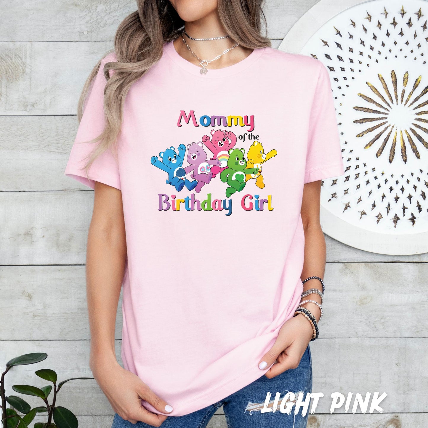 Care Bears Birthday Shirt Personalized – Custom Care Bears Birthday Girl Tee – Matching Family Birthday Crew Shirts – Care Bears Gift