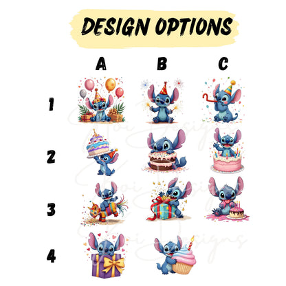 Custom Stitch Birthday Boy Shirts – Matching Family Birthday Crew Outfit
