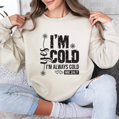 Wake Me Up When Winter Is Over Sweatshirt – Funny Winter Pullover – Cozy Unisex Sweater – Adult & Kids Cold Weather Shirt