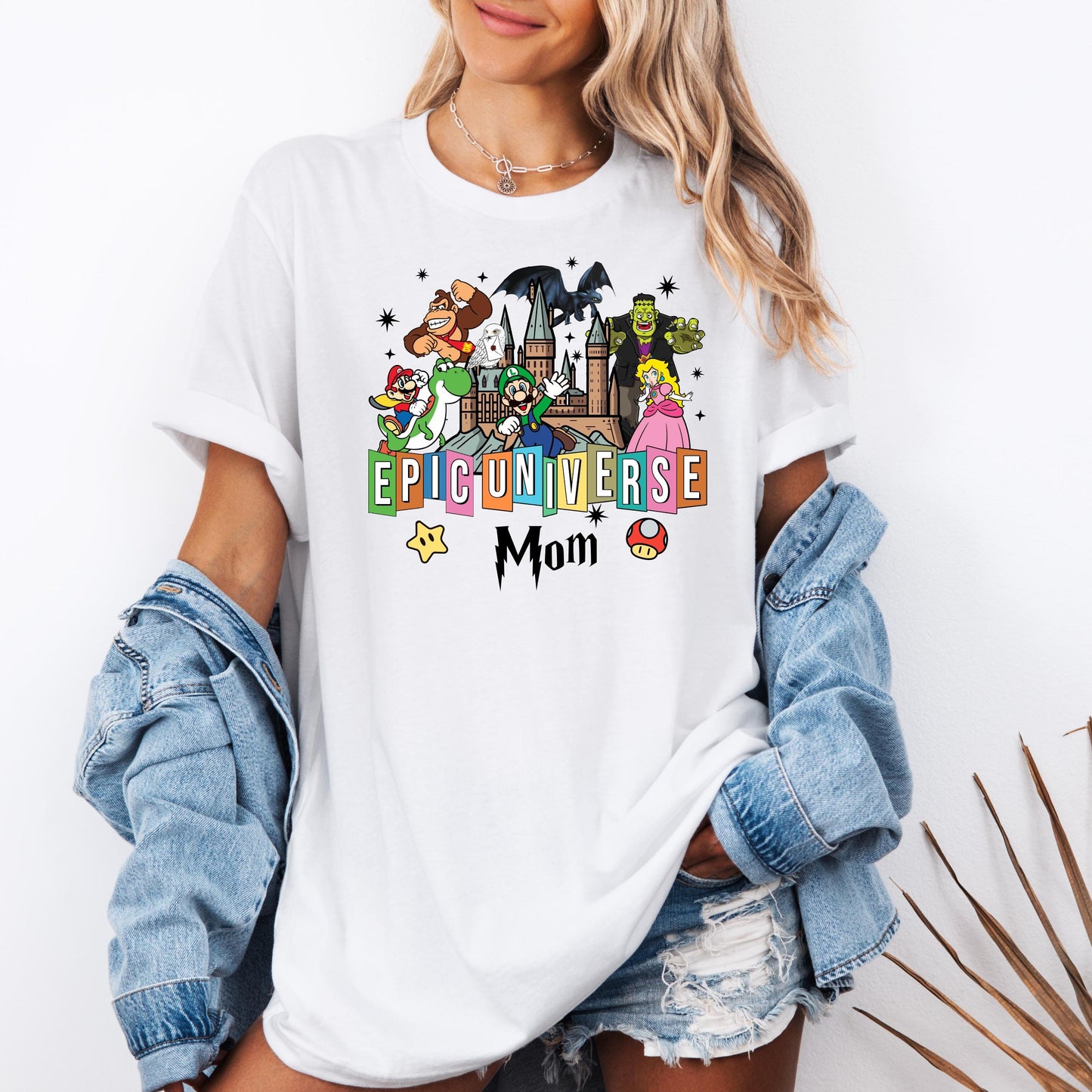 Epic Universe T-Shirt – Universal Studios Park Shirt, Mario & Friends Matching Tee, Custom Family Vacation Matching Shirts
