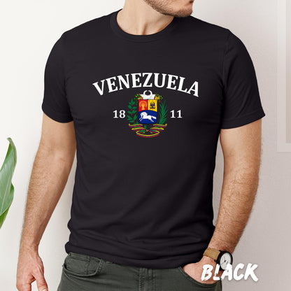 Venezuela Shirt | 1811 Independence T-Shirt | Venezuelan Heritage Tee | Venezuela Gift | Venezuela Lover | Hispanic Month