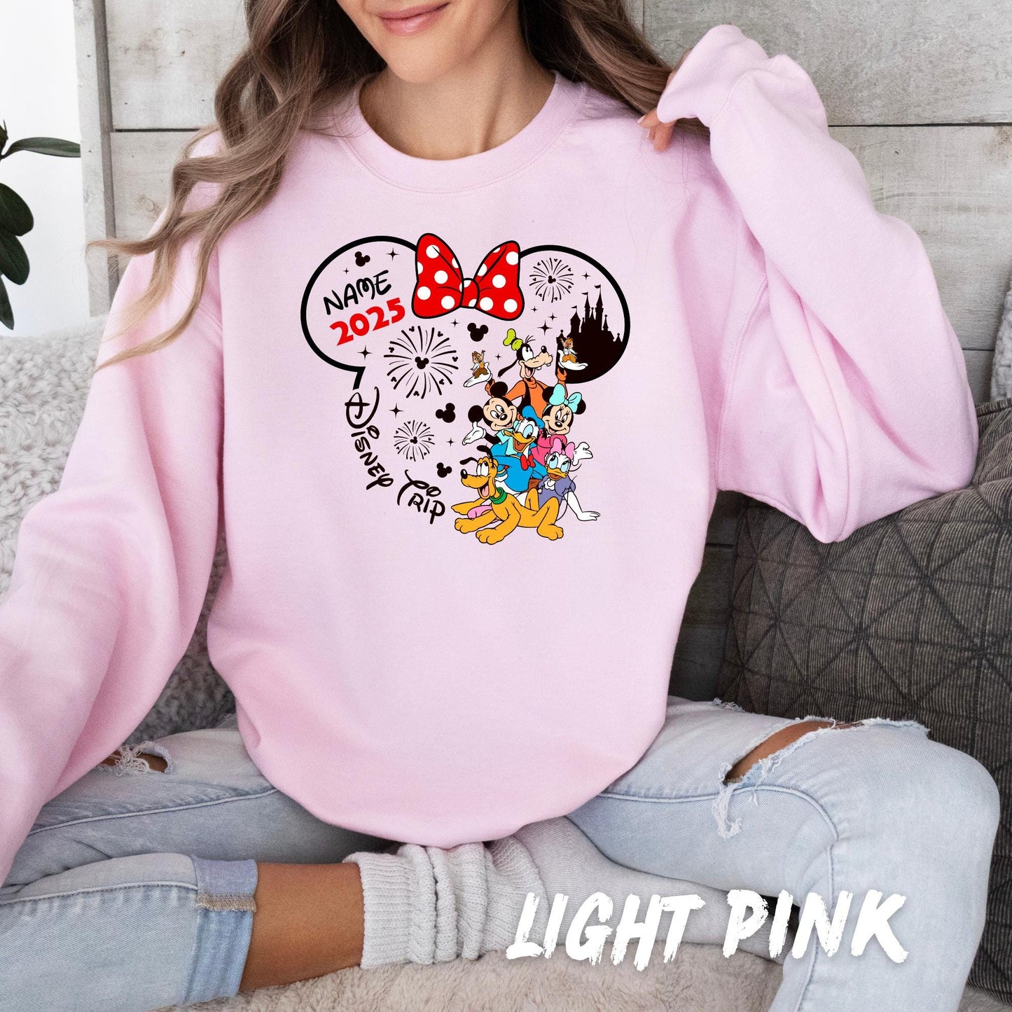 Disney 2026 Family Sweatshirt | Family Vacation Trip Crewneck