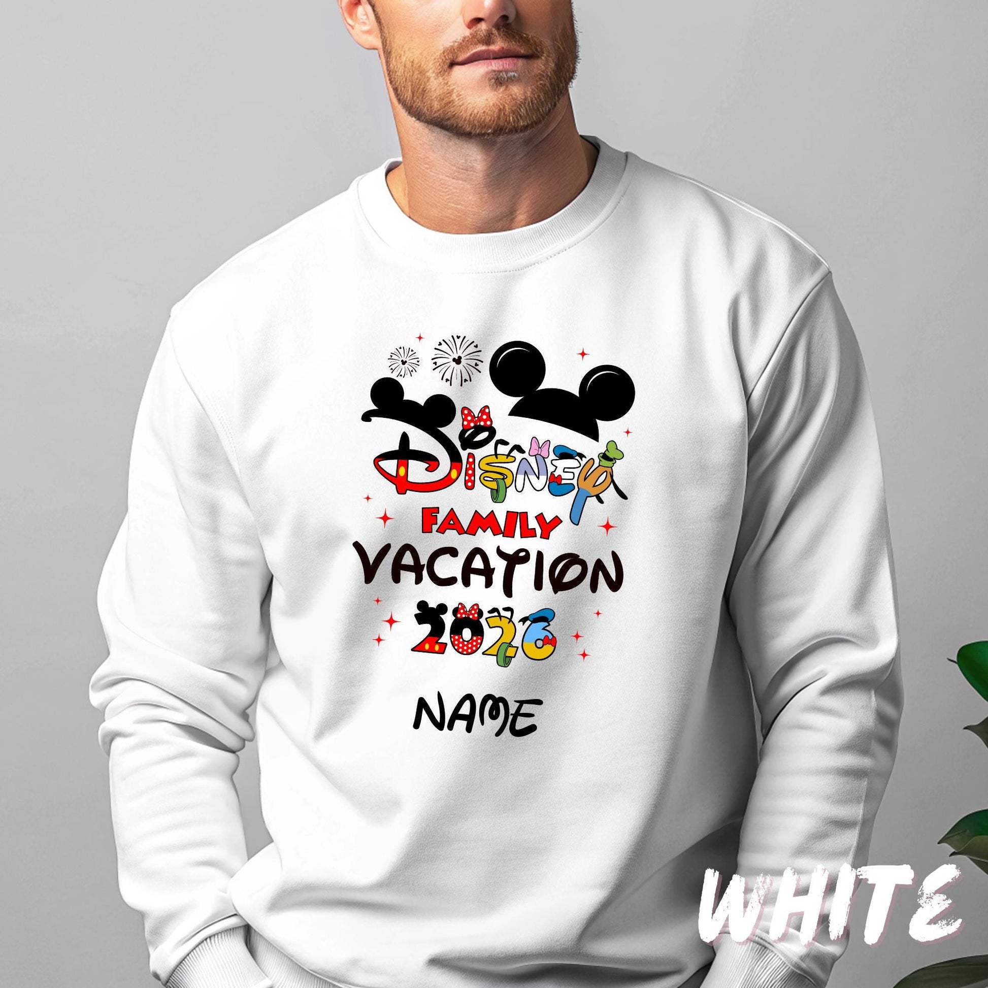 Disney 2026 Family Sweatshirt | Family Vacation Trip Crewneck