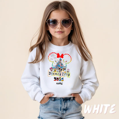 Disney 2026 Family Sweatshirt | Family Vacation Trip Crewneck