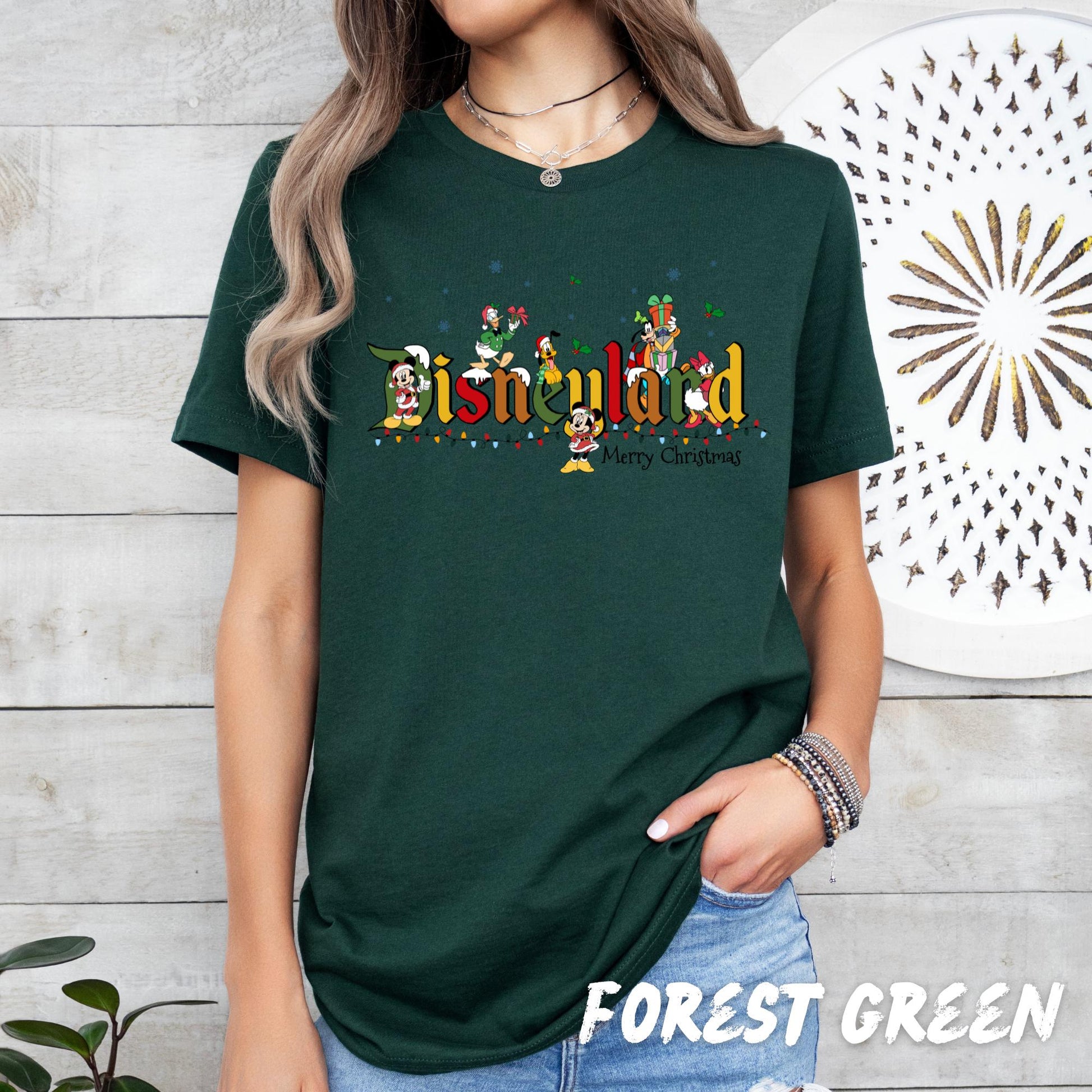Magicland Christmas Sweatshirt, Mickey and Friends Xmas Crewneck, Magic Christmas Trip Sweater