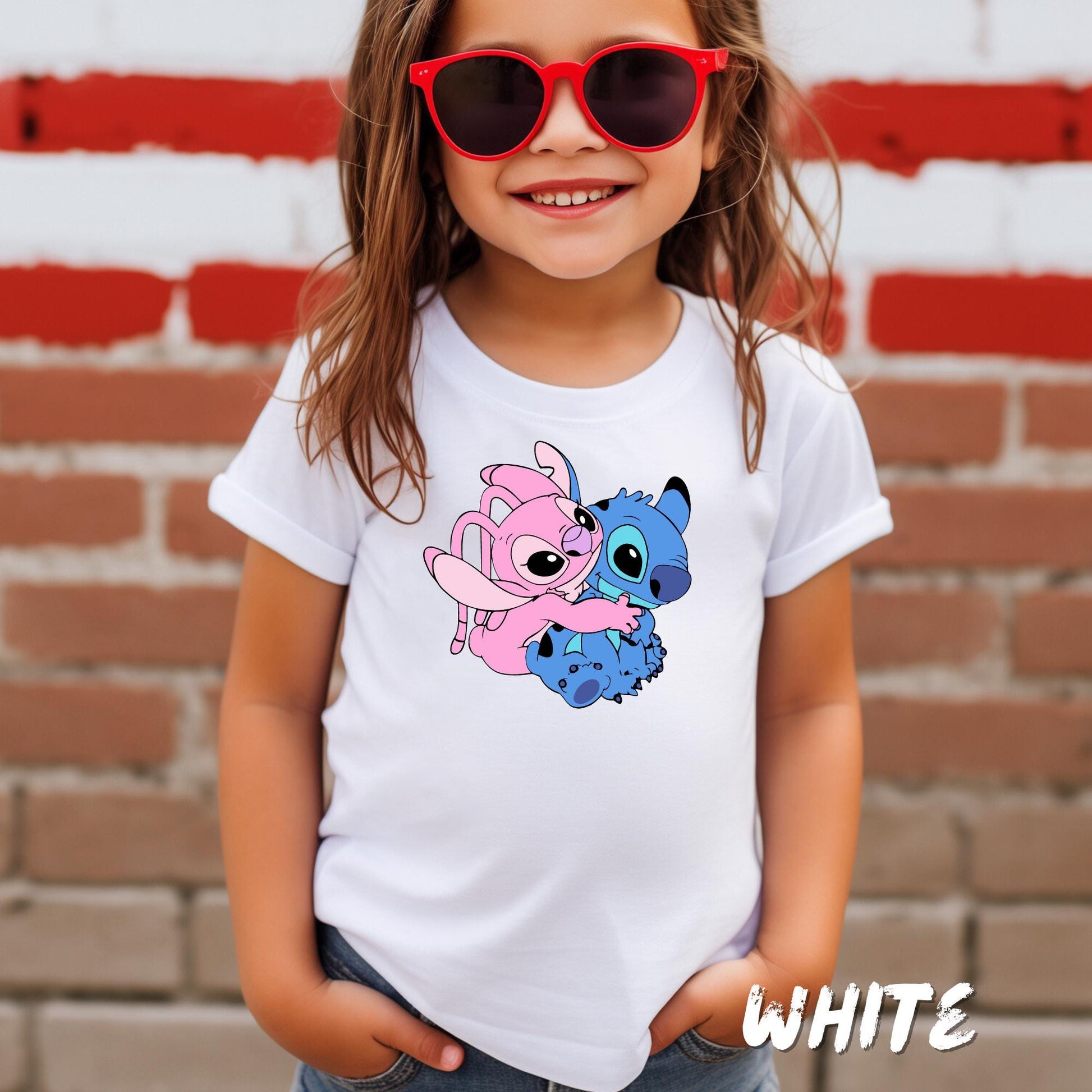 Stitch Valentines Sweatshirt - Stitch Love Couple Stich - Romantic Stitch Fan Gift