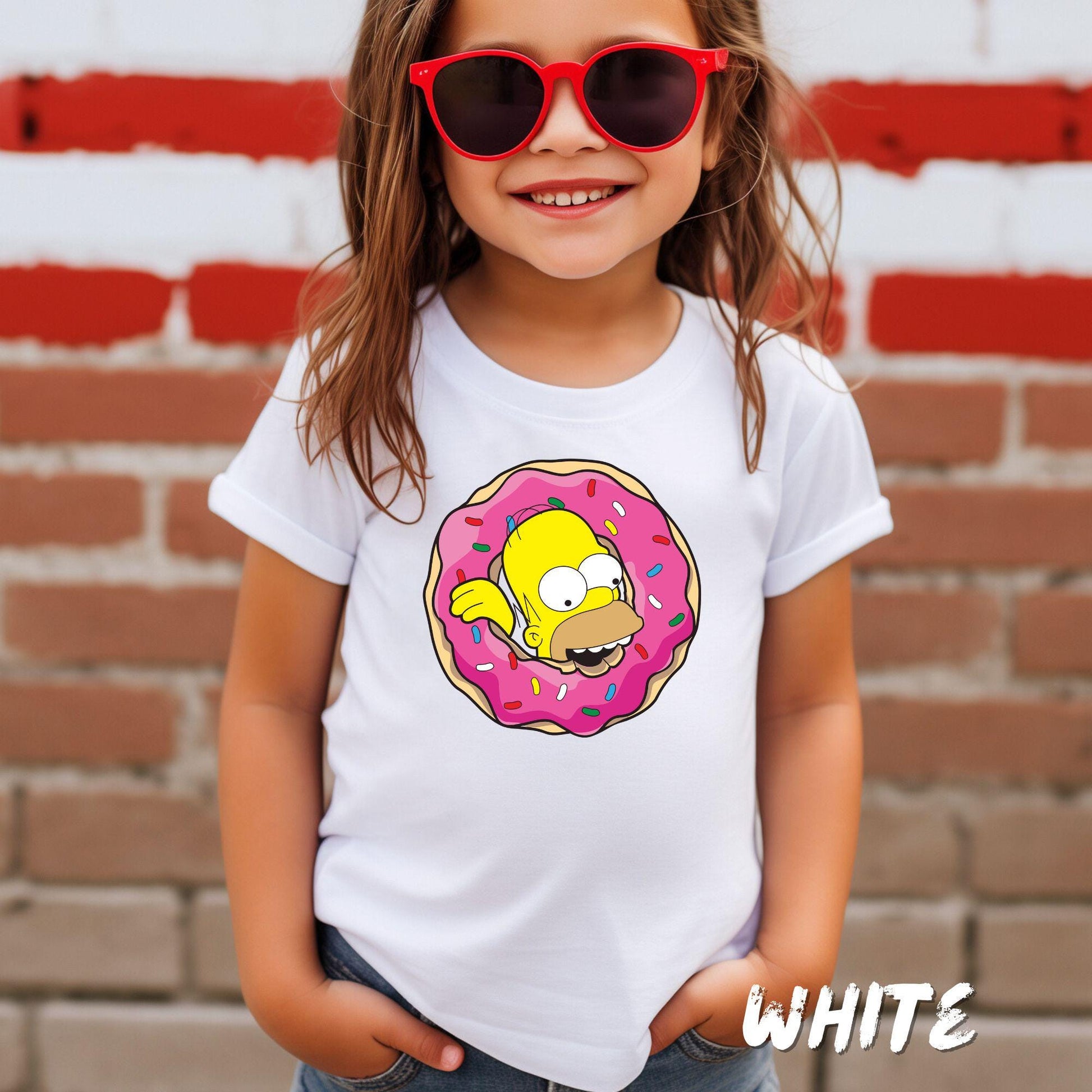 Simpsons Hoodie - Simpsons Matching Family Shirts - Funny Homer Simpson Donut Sweatshirt