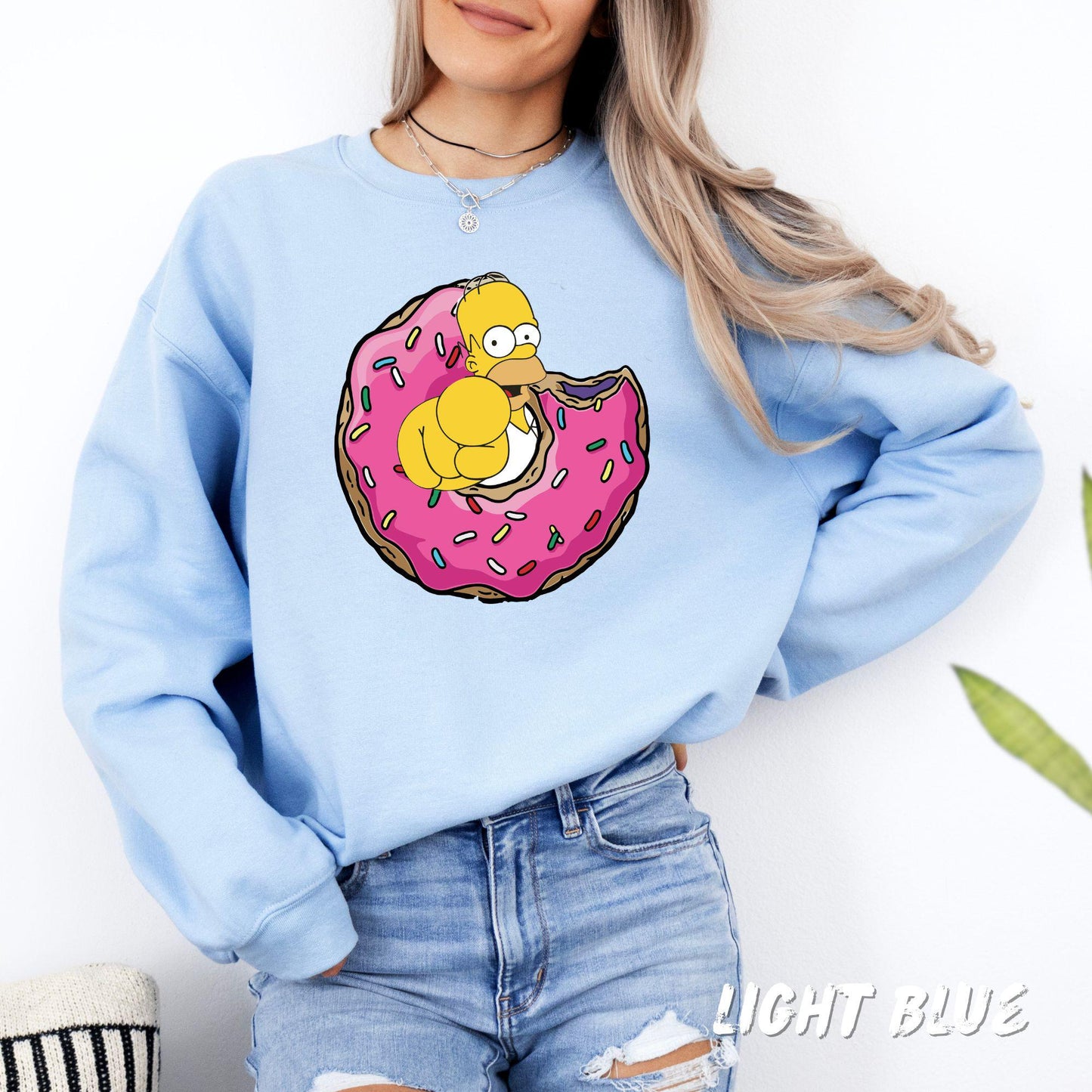 Simpsons Hoodie - Simpsons Matching Family Shirts - Funny Homer Simpson Donut Sweatshirt