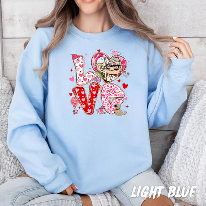 Up Valentines Hoddie - Valentine Coquette Sweatshirt - Valentine’s Day Crewneck
