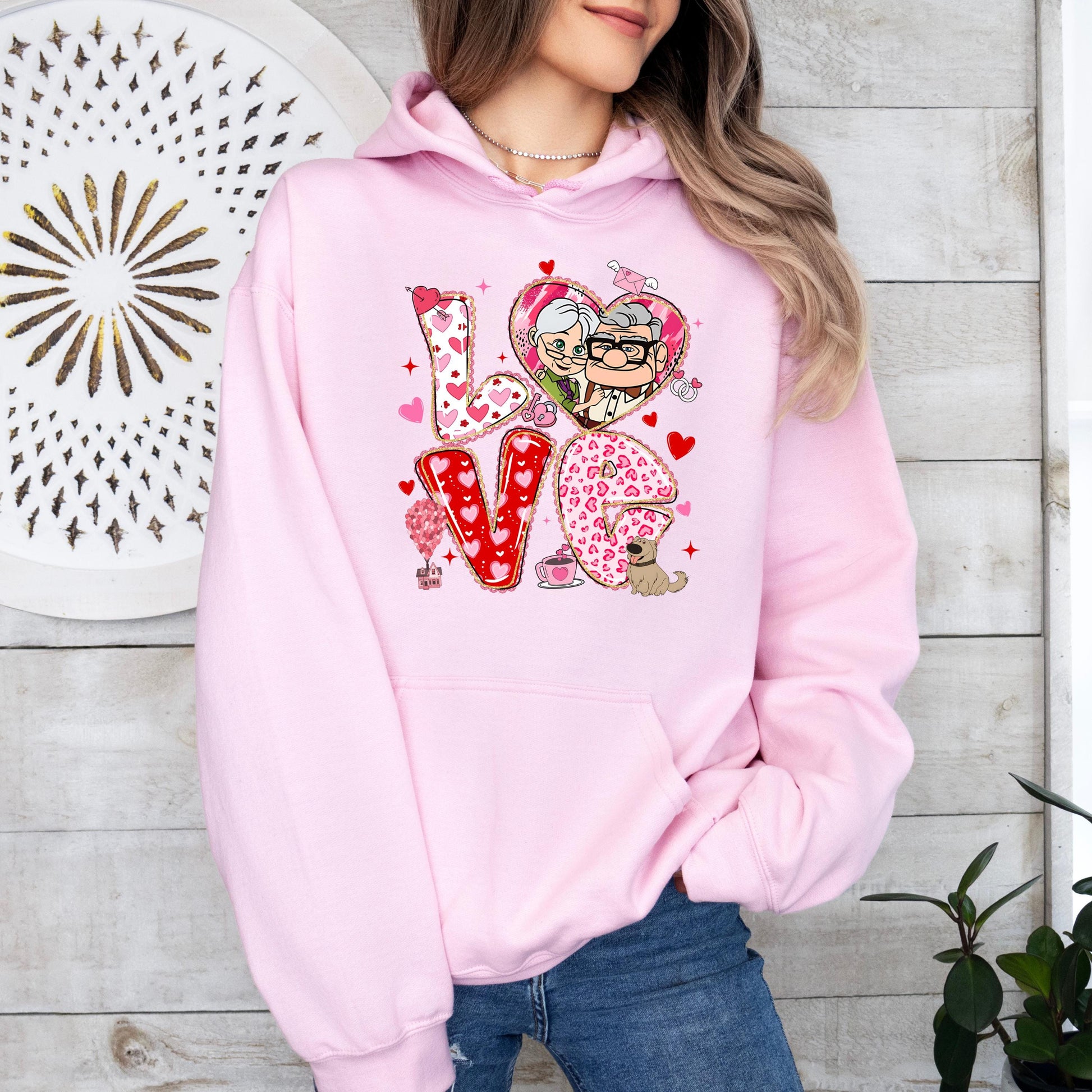 Up Valentines Hoddie - Valentine Coquette Sweatshirt - Valentine’s Day Crewneck