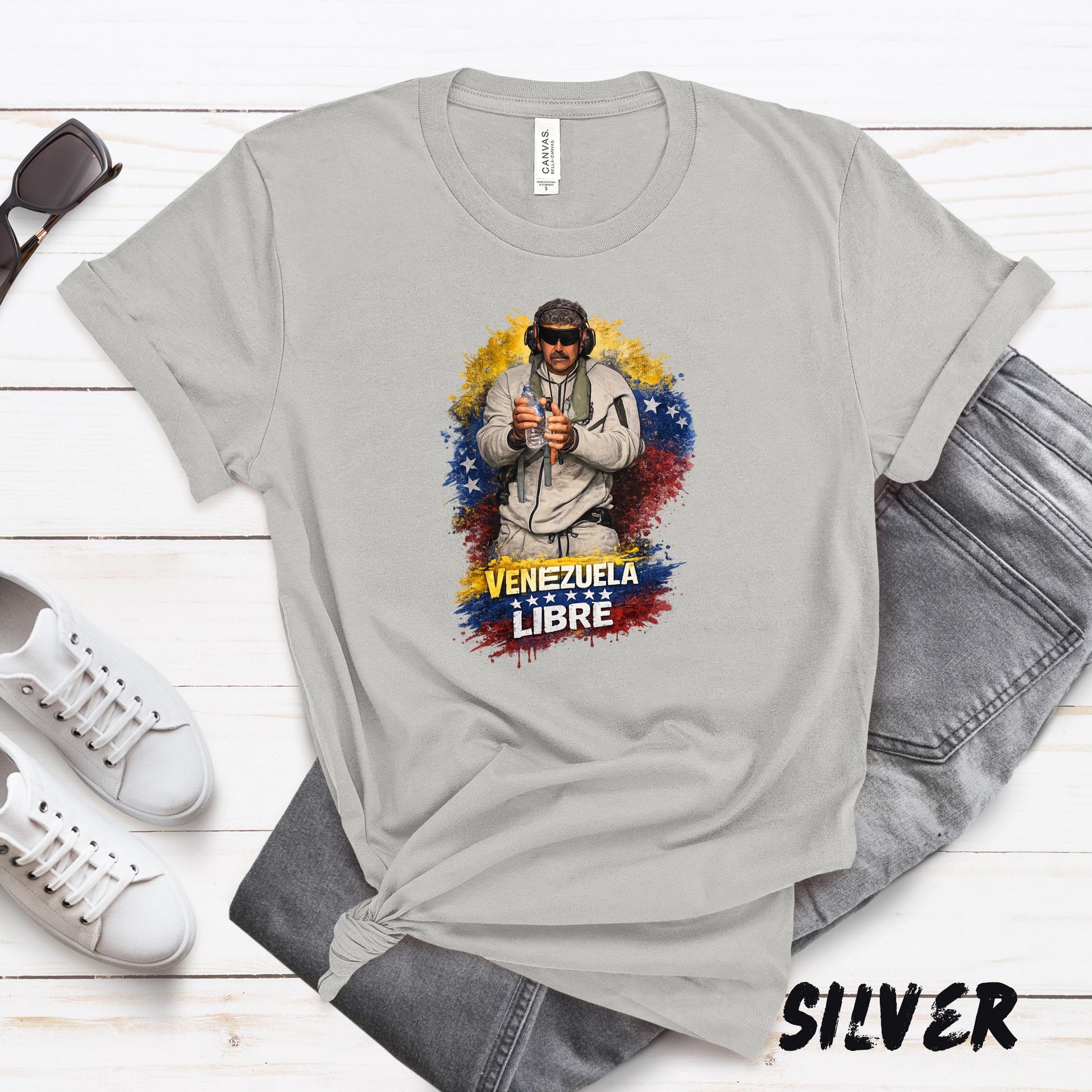 Maduro Captured T-Shirt - Venezuela Freedom Shirt - Venezuelan Tee -