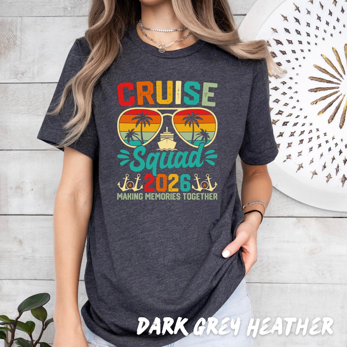 Cruise Squad Shirt, Matching Trip Shirts 2026, Custom Group Cruise T-Shirt, Family Friends Vacation Tee