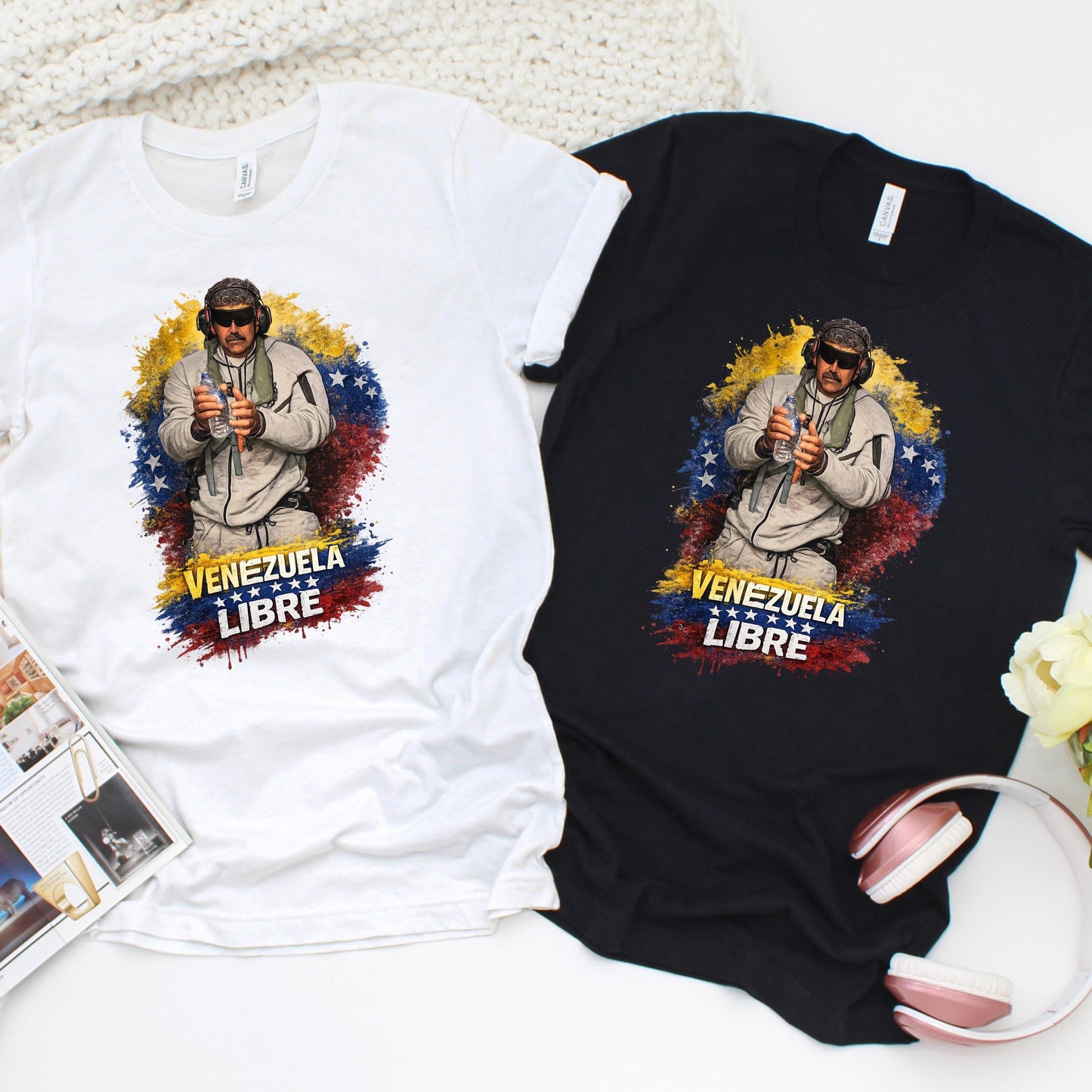 Maduro Captured T-Shirt - Venezuela Freedom Shirt - Venezuelan Tee -