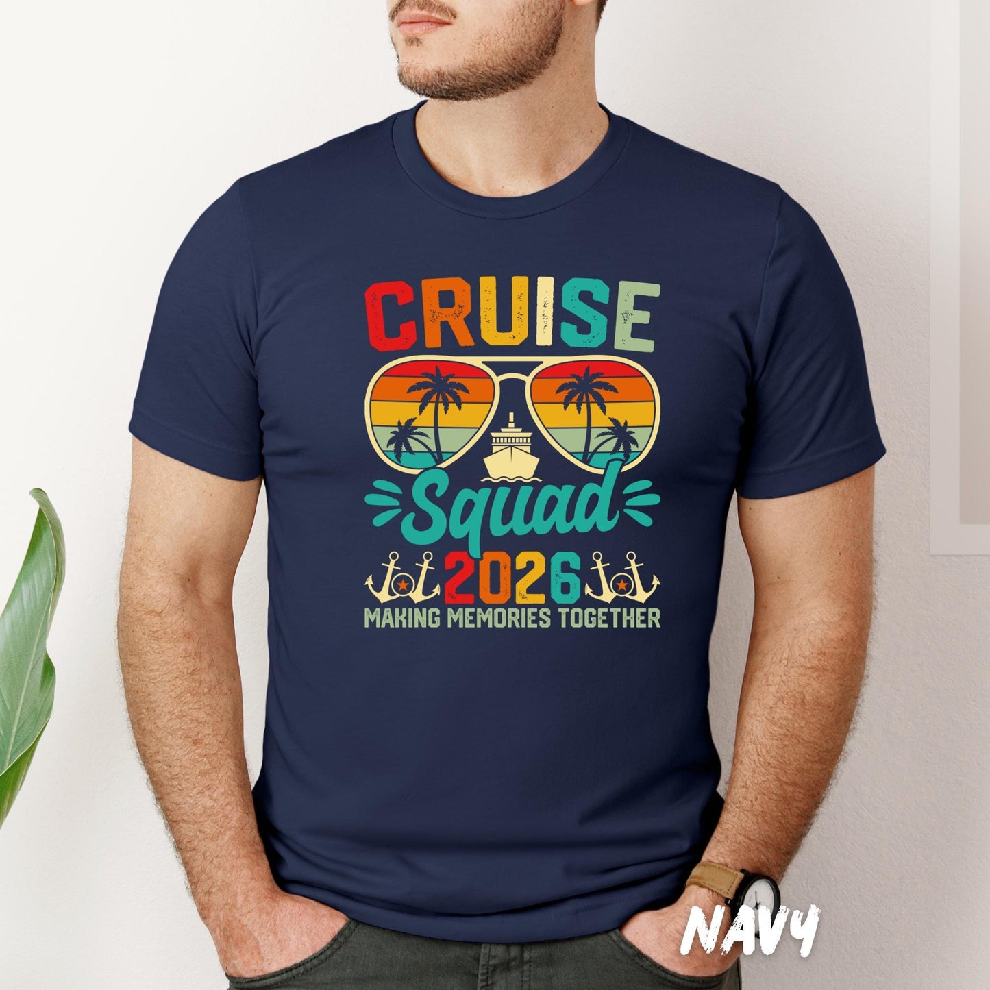 Cruise Squad Shirt, Matching Trip Shirts 2026, Custom Group Cruise T-Shirt, Family Friends Vacation Tee