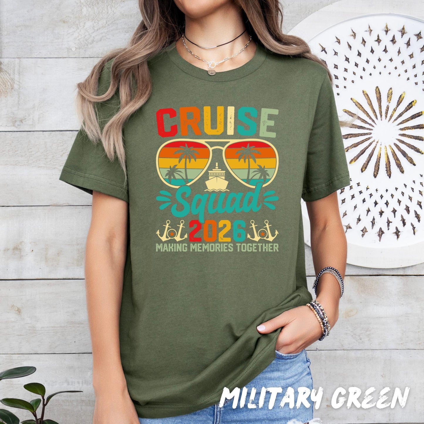Cruise Squad Shirt, Matching Trip Shirts 2026, Custom Group Cruise T-Shirt, Family Friends Vacation Tee