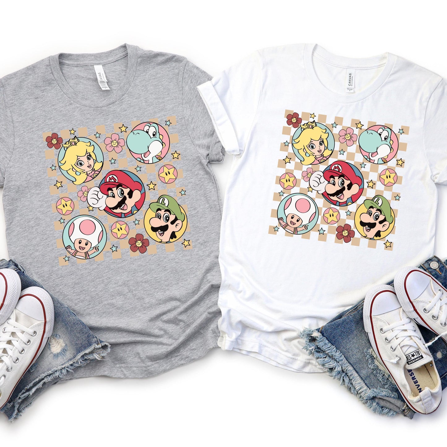 Super Mario Family T-Shirt – Universal Studios Tee, Matching Family Vacation Shirts