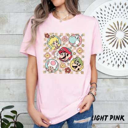 Super Mario Family T-Shirt – Universal Studios Tee, Matching Family Vacation Shirts