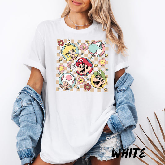Super Mario Family T-Shirt – Universal Studios Tee, Matching Family Vacation Shirts