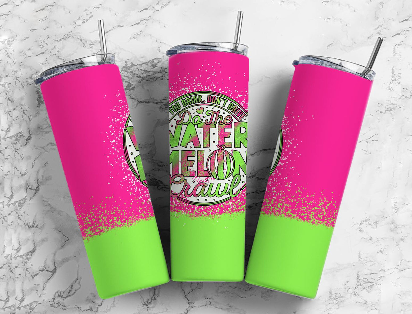Watermelon Splash Tumbler