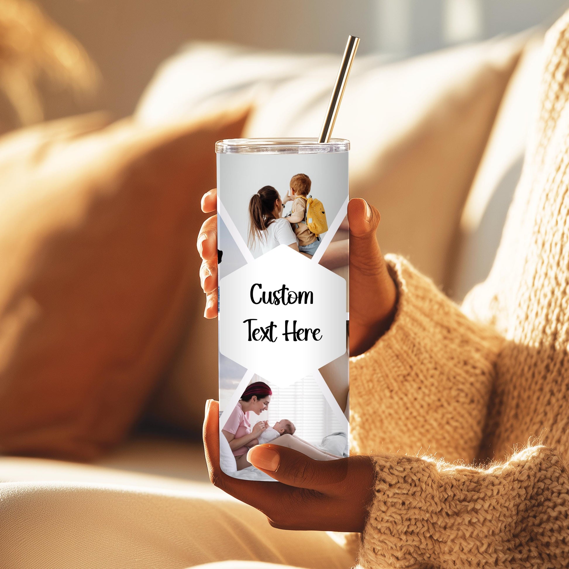 Mother’s Day Tumbler 20oz, Gift for Mom, Personalized Mom Cup, New Mom Gift, Cute Coffee Tumbler for Mama, Mom Birthday Gift