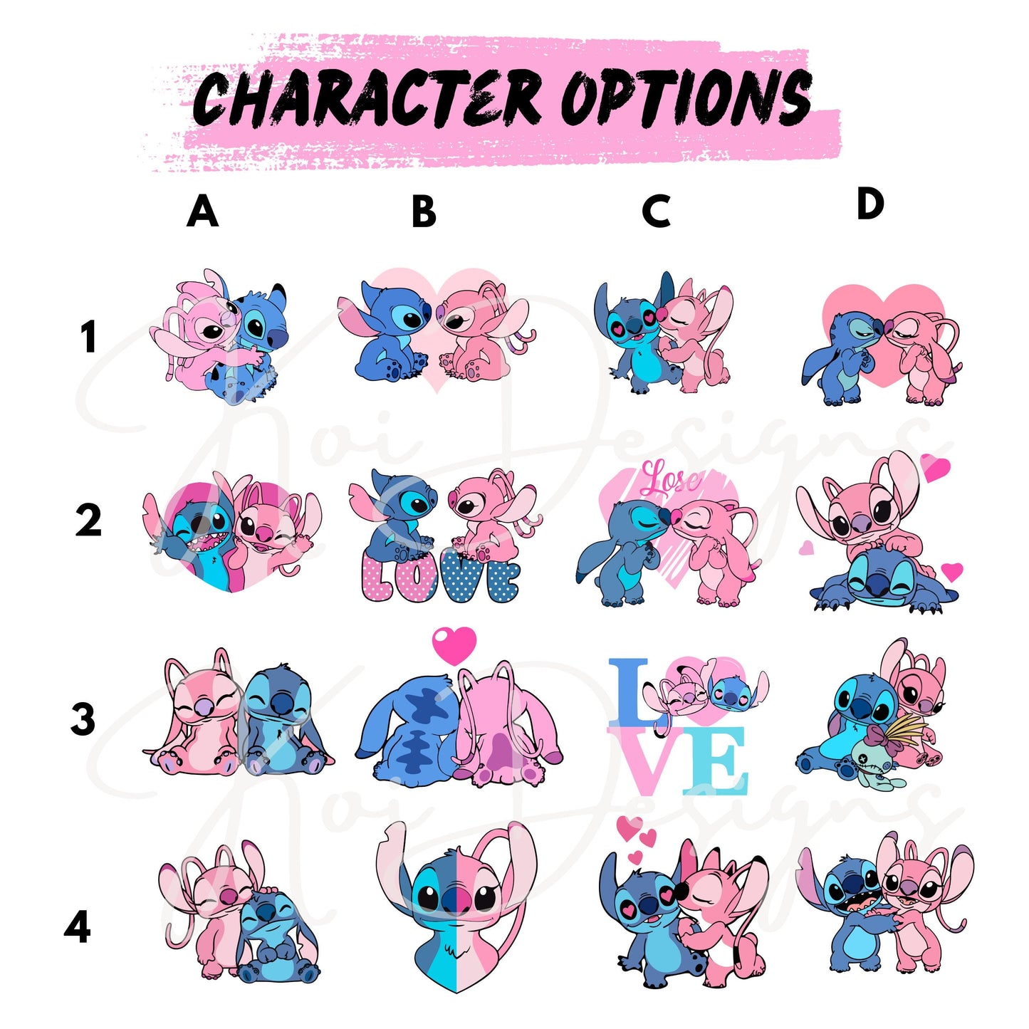Stitch & Angel Matching Shirt, Stitch and Angel Couple Tee, Matching Couple Shirt, Family Vacation Shirt