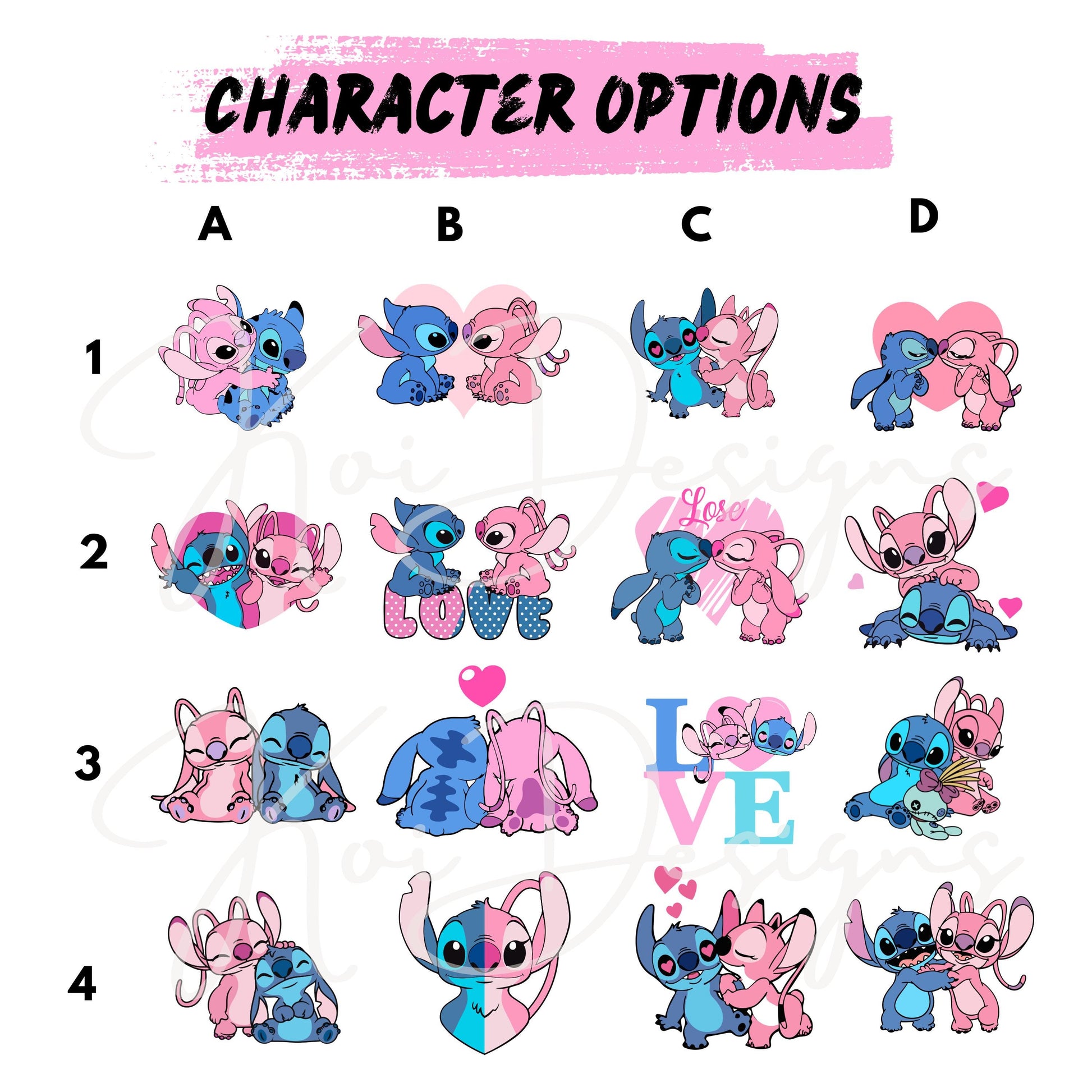 Stitch & Angel Matching Shirt, Stitch and Angel Couple Tee, Matching Couple Shirt, Family Vacation Shirt