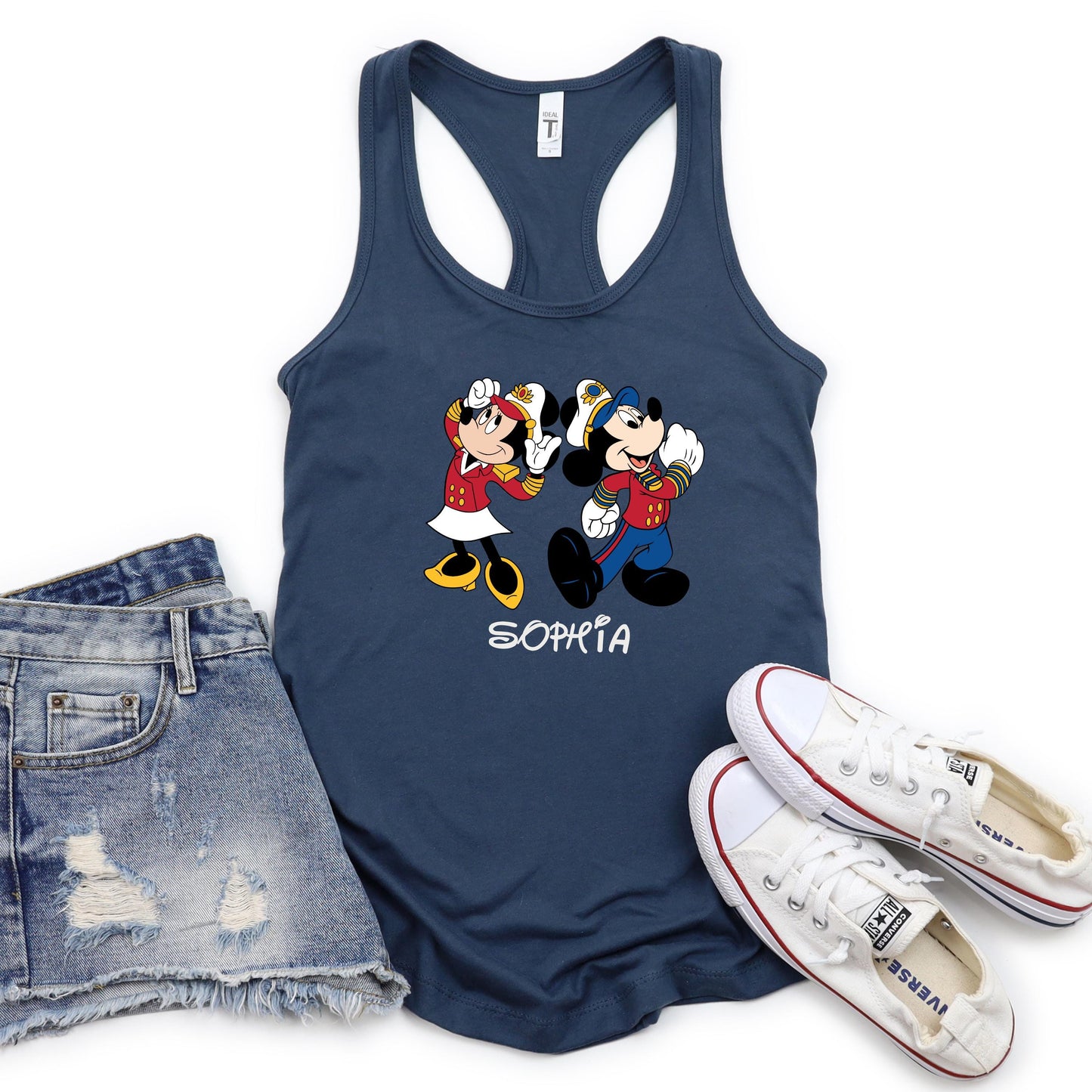 Custom Disney Cruise Women's Tank Top 2026 – Personalized Disney Vacation Trip Tee