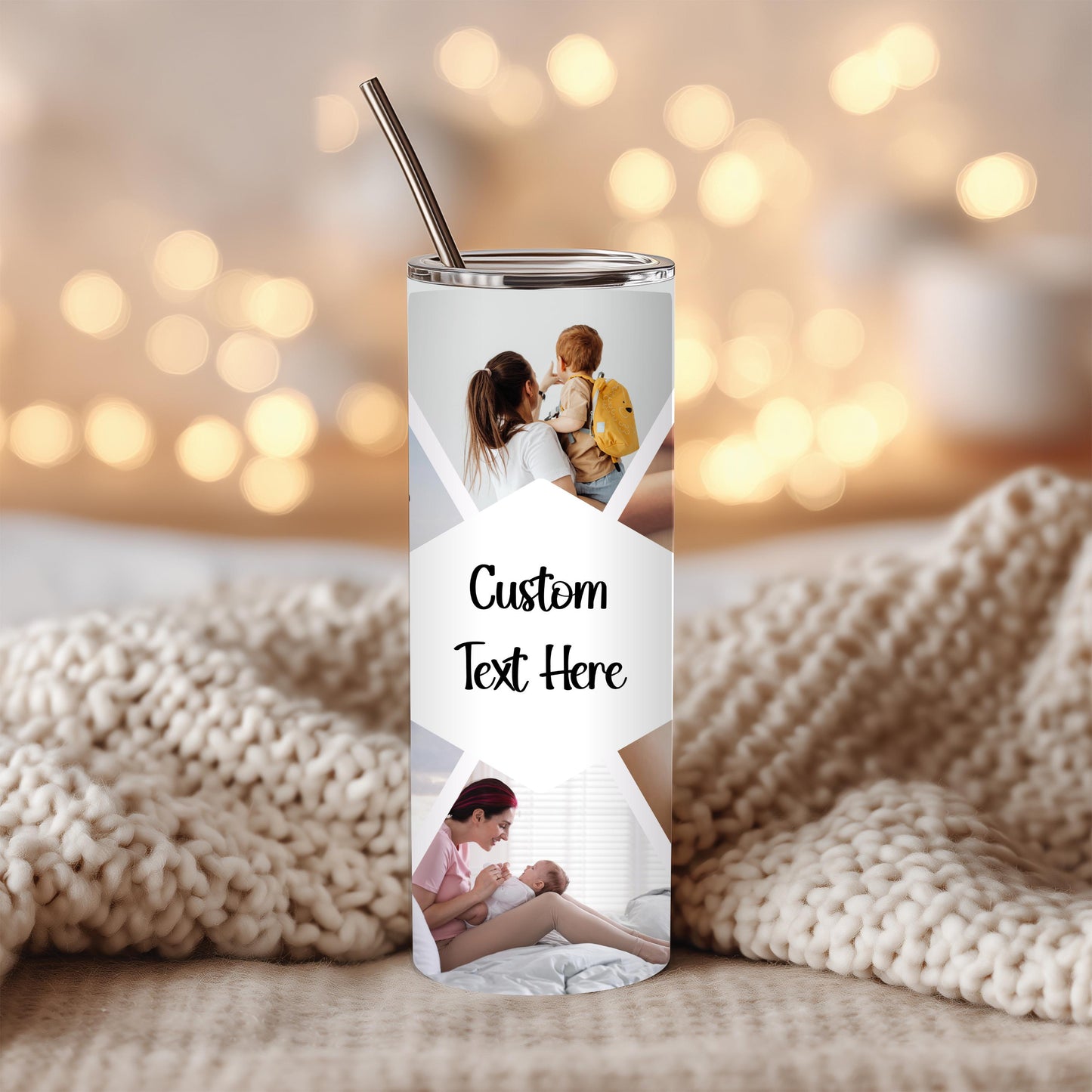 Mother’s Day Tumbler 20oz, Gift for Mom, Personalized Mom Cup, New Mom Gift, Cute Coffee Tumbler for Mama, Mom Birthday Gift